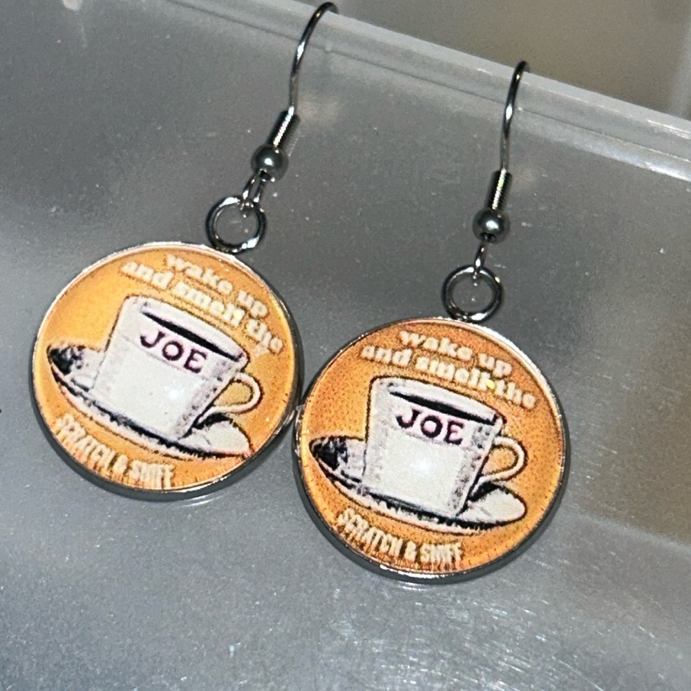 Trader Joe’s earrings 20mm coffee cup